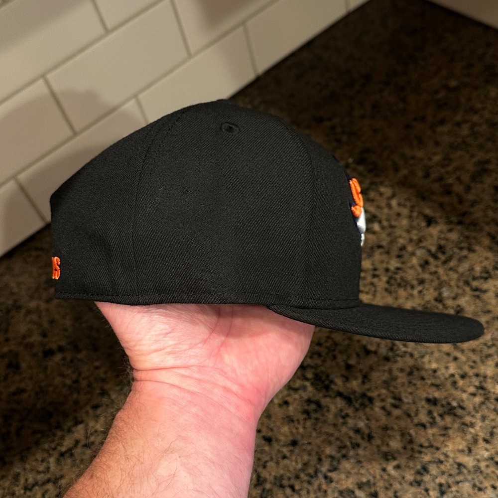 Denver Broncos Hat New Era 59FIFTY 6 7/8 Black NFL Fitted Cap New - Picture 6 of 12